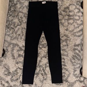Helmut lang black leggings size small